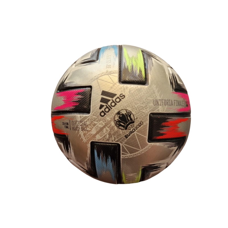 Pallone Match-Ball Italia vs Inghilterra, Finale Europeo 2021 - Autografato