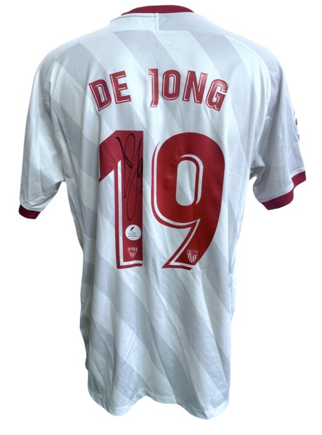 De Jong's Sevilla Signed Replica Shirt, 2020/21