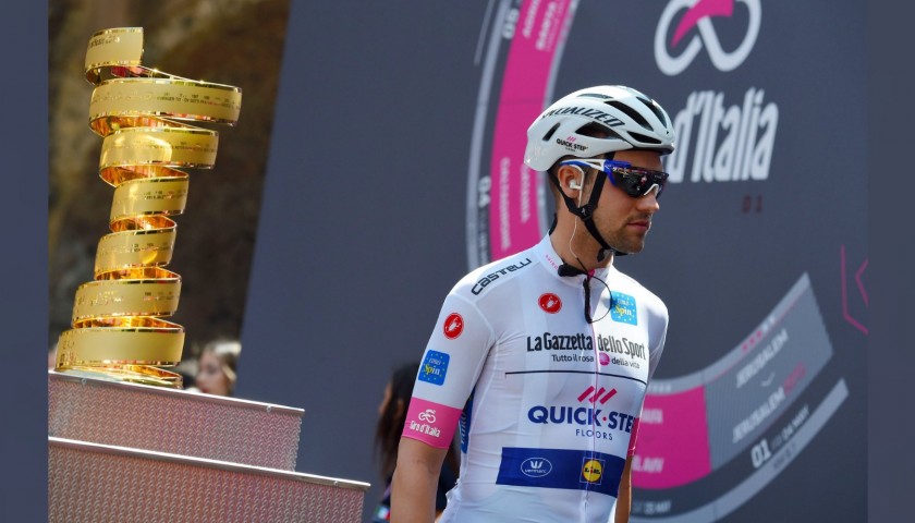 Schachmann's White Signed Jersey, Giro d'Italia 2018