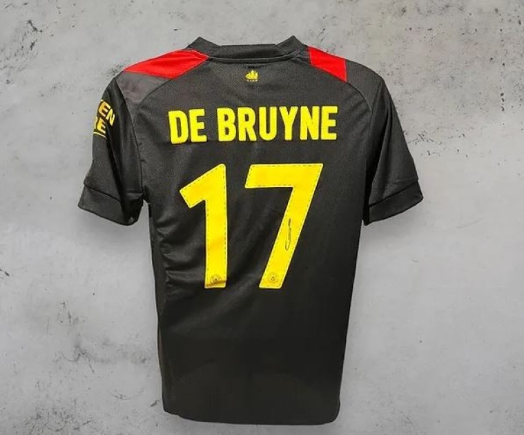 Kevin De Bruyne's Manchester City 2022/23 Signed Official Away Shirt