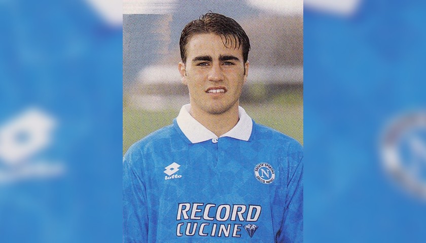Cannavaro's Official Napoli Signed Shirt, 1994/95 