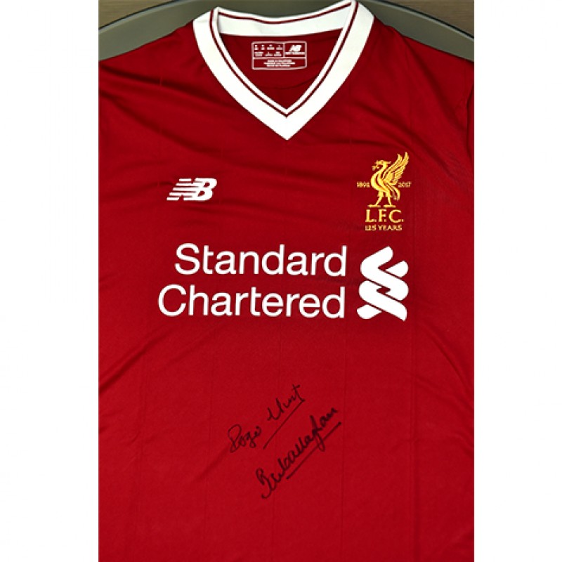 Liverpool FC 125 Years Home Shirt Signed by Paisley’s Army 