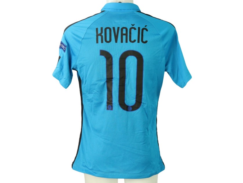 Kovacic's Inter Match-Issued Shirt, Europa League 2014/15