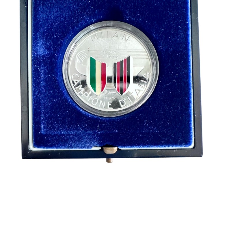 Milan's Official Commemorative Medal, Champions of Italy 1992/93