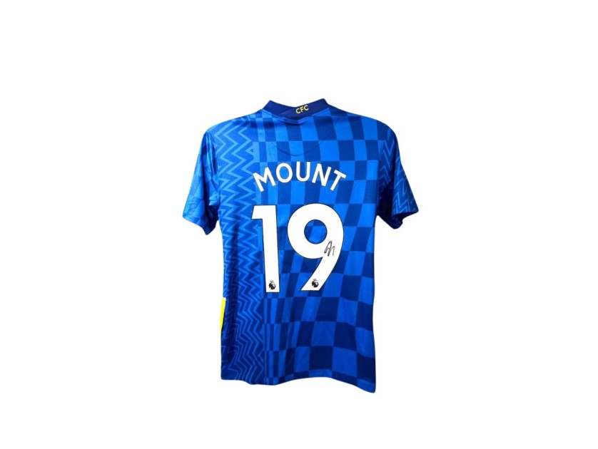 Mason Mount's Chelsea 2021/22 Signed Replica Shirt