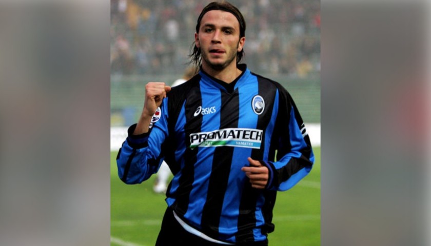 Pazzini's Atalanta Youth Match Shirt, 2002/03