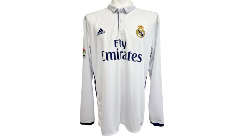 Cristiano Ronaldo Signed Real Madrid Home Shirt 2015-2016 - CharityStars