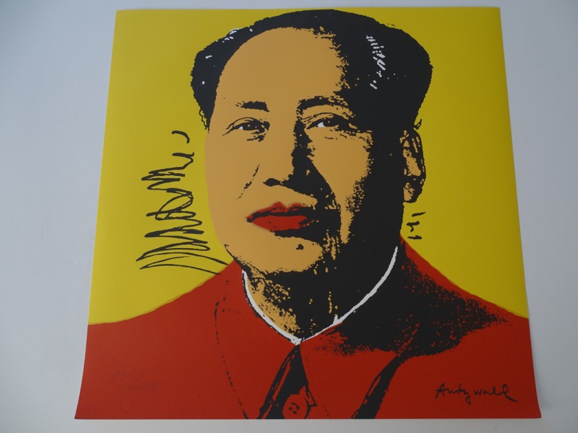 Andy Warhol "Mao"