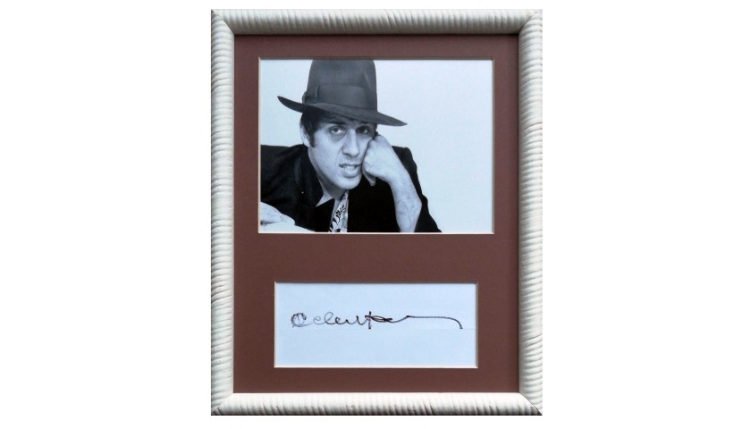 Adriano Celentano Signed Photograph