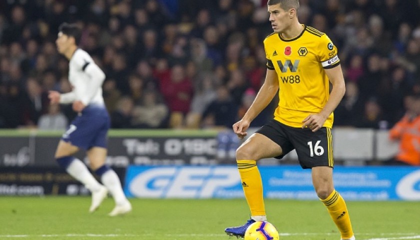 Coady's Wolves FC Worn and Signed Poppy Shirt