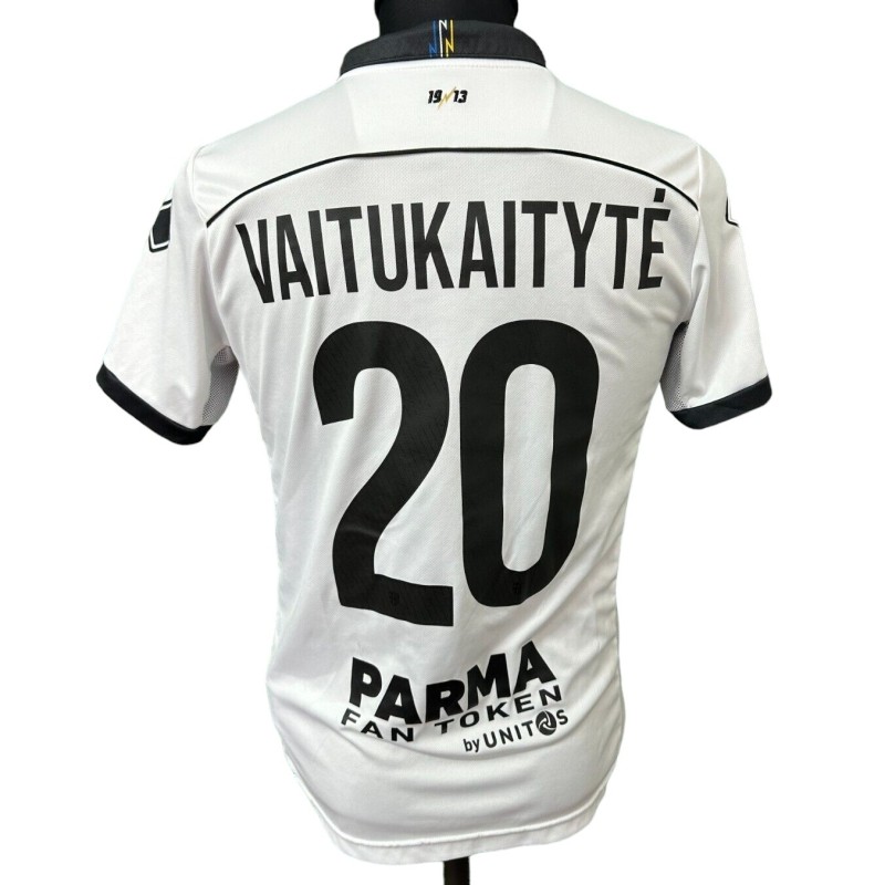 Vaitukaityte's Parma Femminile Match Shirt, 2022/23