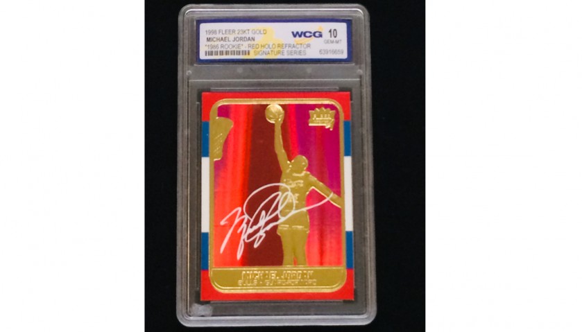 Limited Edition Gold Card Michael Jordan