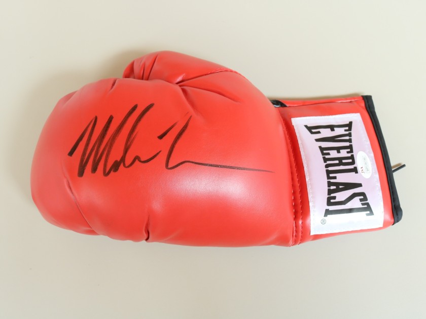 Mike Tyson Signed Boxing Glove