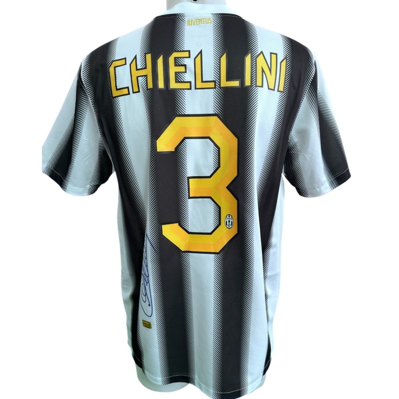 Maglia Preparata Chiellini Juventus, 2011/12 - Autografata