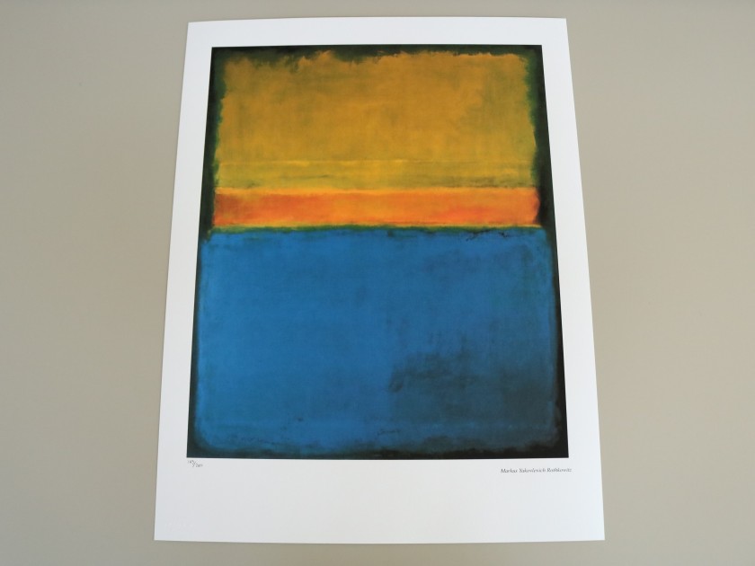 Offset Lithography by Mark Rothko (replica)