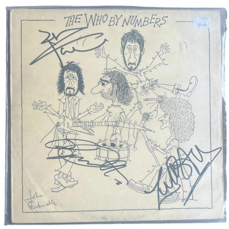The Who Signed 'By Numbers' Vinyl LP