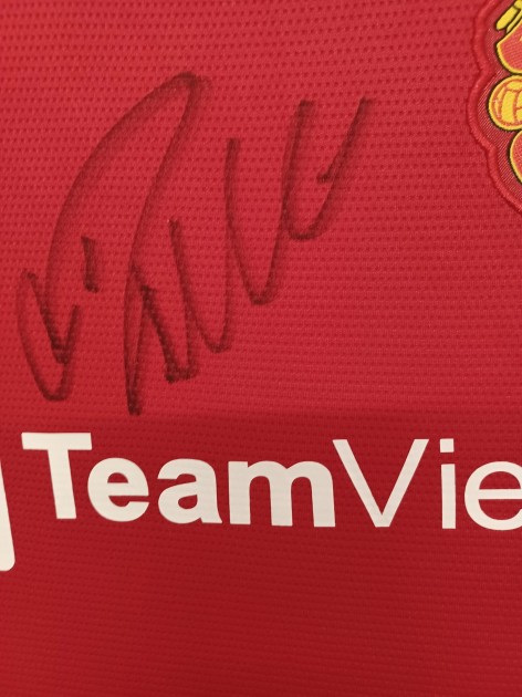 Cristiano Ronaldo Manchester United Signed Shirt - CharityStars