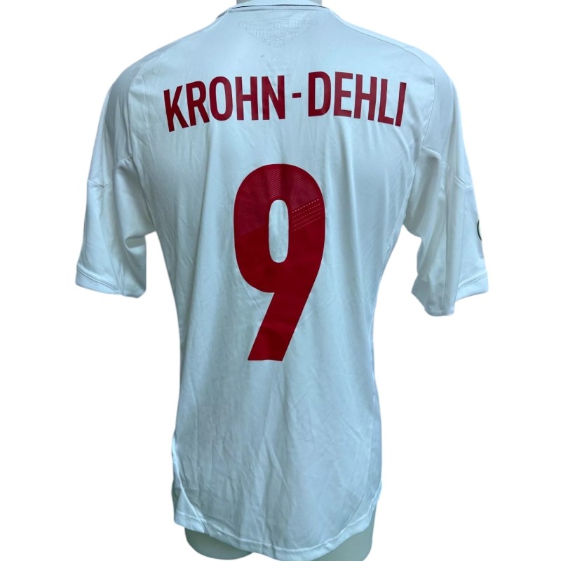 Krohn-Delhi Match-Issued Shirt, Italy vs Denmark 2012