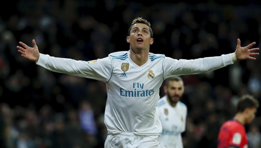 Signed Official Ronaldo 2017/18 Real Madrid Shirt 