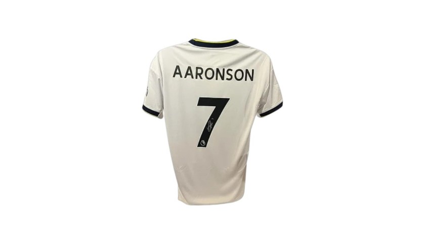 Brenden Aaronson's Leeds United 2022/23 Signed Shirt - CharityStars