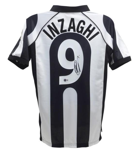 Filippo Inzaghi's Juventus Signed Replica Shirt