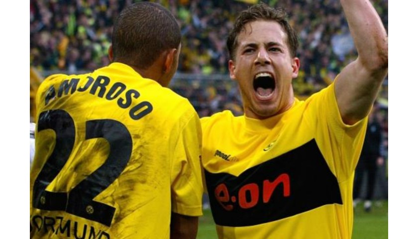 Metzelder's Official Borussia Dortmund Signed Shirt, 2002/03