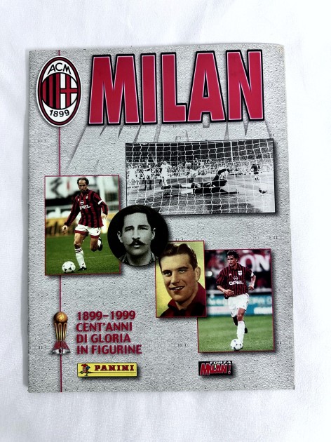 Milan's Centenary Panini Complete Sticker Album, 1899-1999