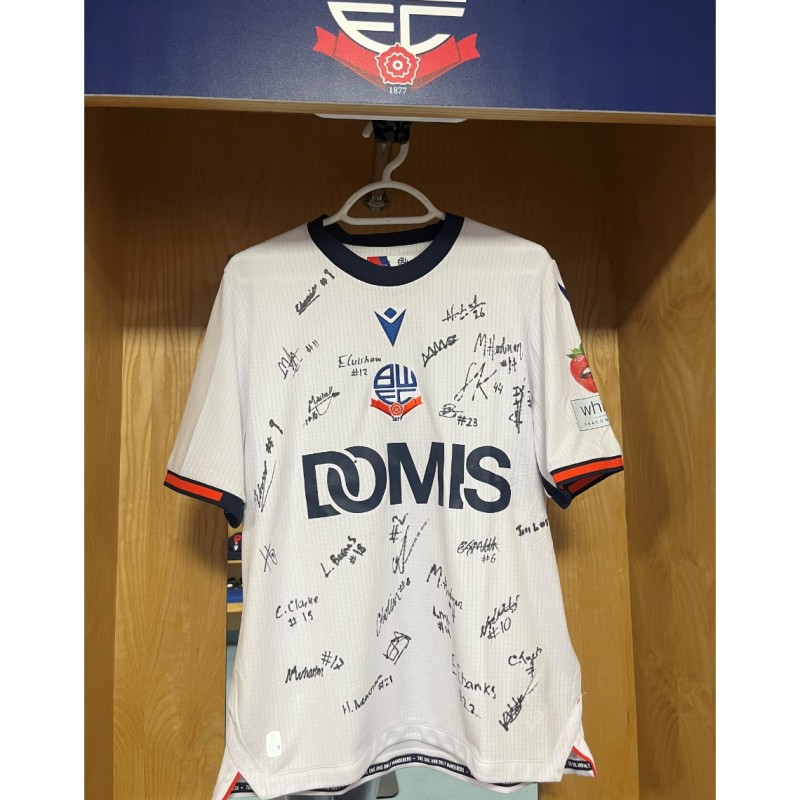 Bolton Wanderers FC Women 2024/25 Squad Signed Shirt