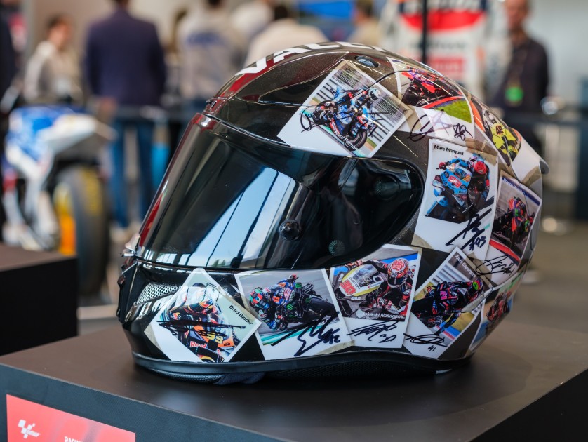 Exclusive Roby Starline Helmet Signed by MotoGP™ Riders