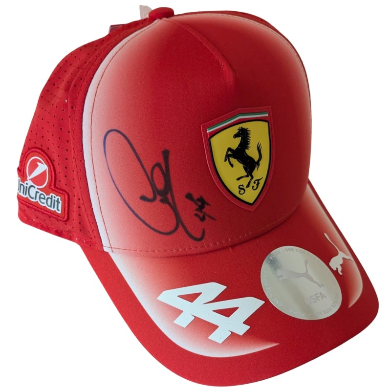 Official Hamilton's Scuderia Ferrari Signed Cap, 2026 - Signed by Lewis Hamilton
