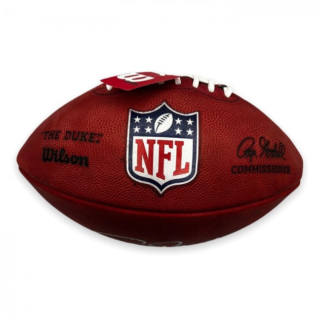 Tom Brady Autographed Official NFL Duke Football - CharityStars