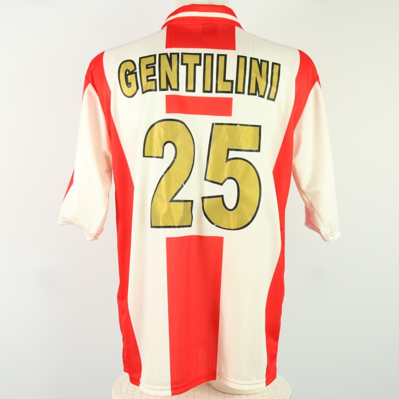 Gentilini's Vicenza Commemorative Shirt, 2007 - 10th Anniversary Coppa Italia