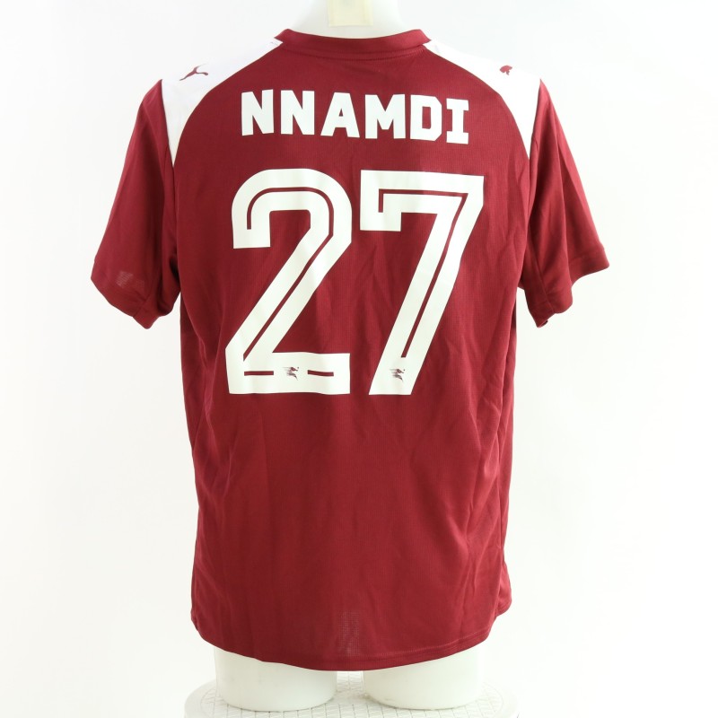 Ubani's Match-Worn Shirt, Salernitana vs Reggina 2025