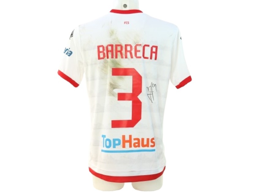 Maglia Barreca Sudtirol vs Spezia Unwashed, 2025 - Autografata