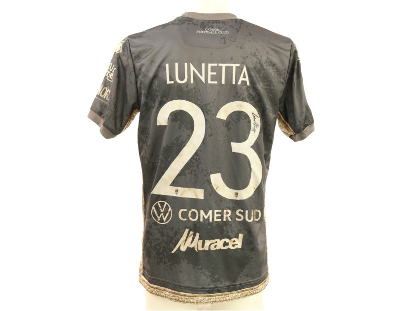 Lunetta's Signed Unwashed Shirt, Audace Cerignola vs Catania 2025 