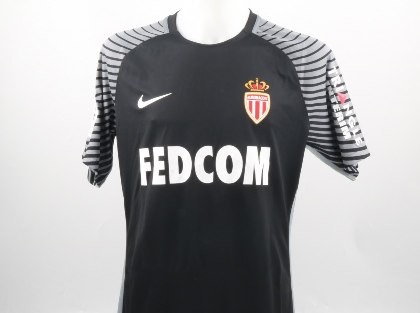 De Sanctis Match issued/worn shirt, 2016/17 - Signed