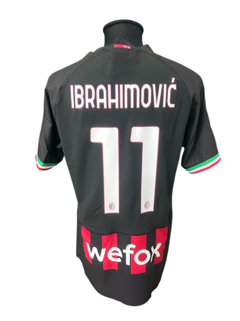 Ibrahimovic's Milan Official Shirt, 2022/23