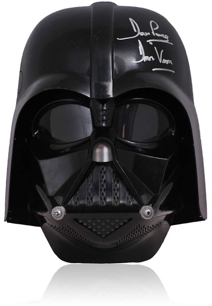 David Prowse Signed Darth Vader Mask