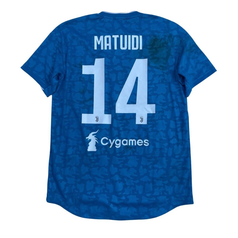 Matuidi's Unwashed Shirt, Udinese vs Juventus 2020