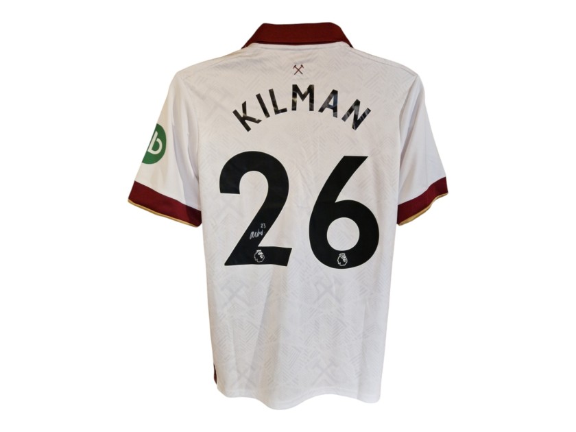 Maximilian Kilman's West Ham 2024/25 Signed Replica Third Shirt