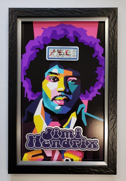 Jimi Hendrix Signed Photo