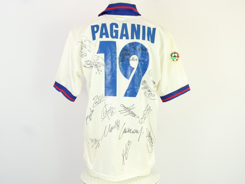 Paganin's Bologna Signed Match Shirt, 1999/00