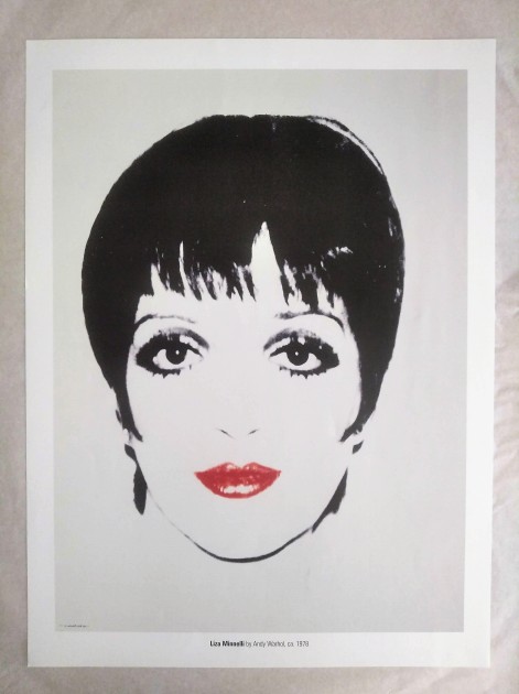 'Liza Minnelli' Lithograph by Andy Warhol