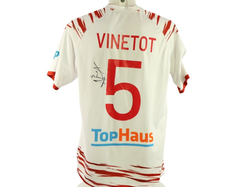 Vinetot's Unwashed Signed Shirt, Bari vs Sudtirol 2023