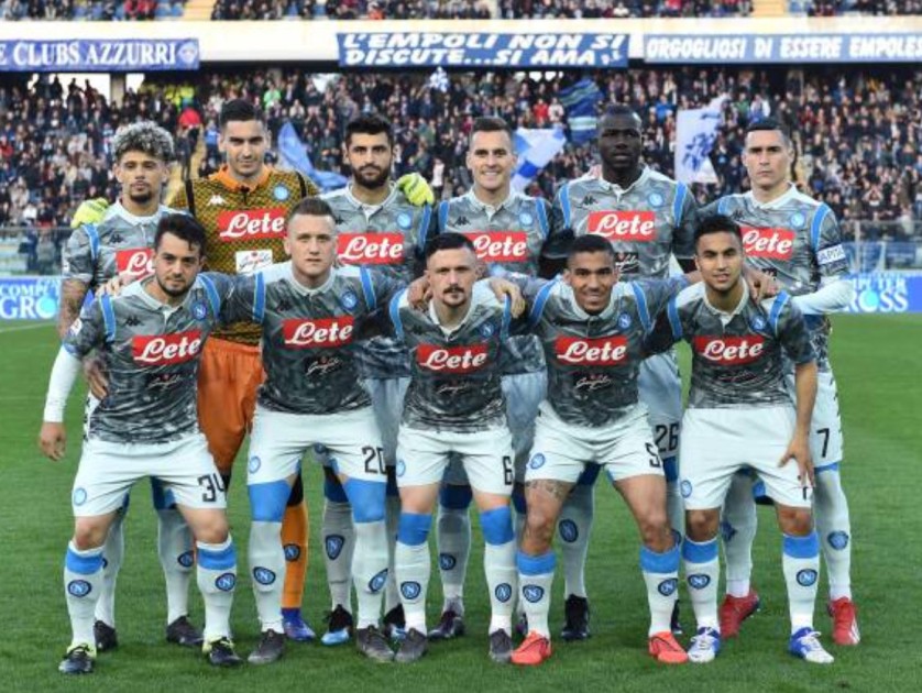 Insigne's Napoli Match Shirt , 2018/19