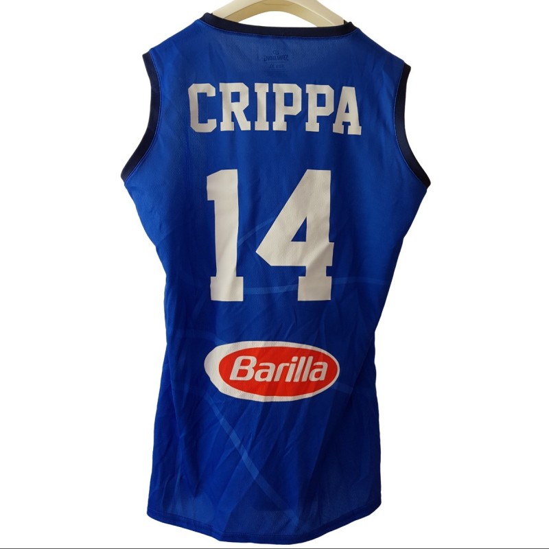 Crippa's Italy Women Match-Issued Jersey