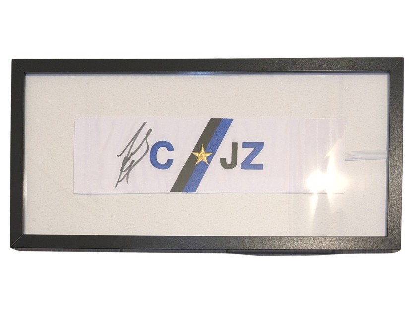 "Star" Framed Armband - Signed by Javier Zanetti
