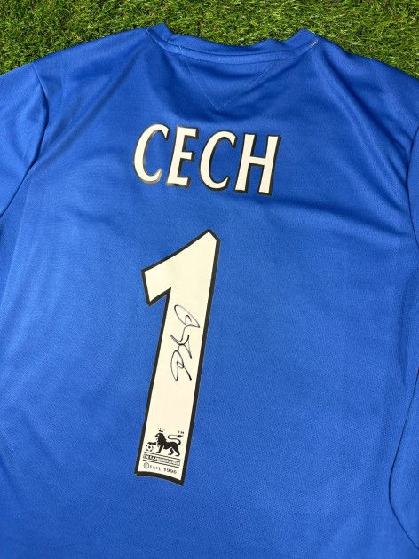 Petr Cech Signed Chelsea 2005-06 Home Football Shirt COA