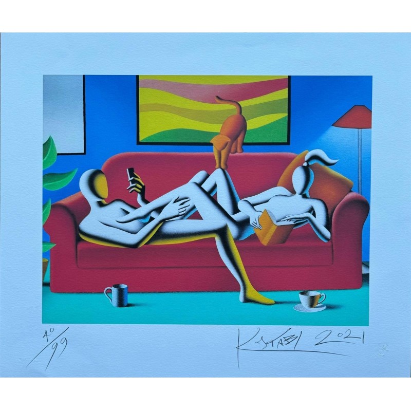 "The Perfect Moment" di Mark Kostabi