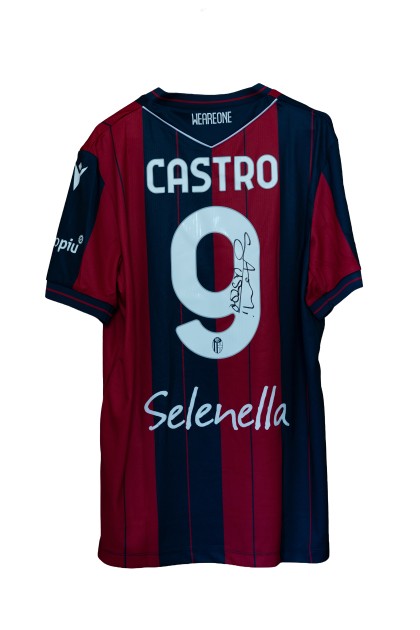 Castro's Bologna Official Shirt, 2025/26 - Signed